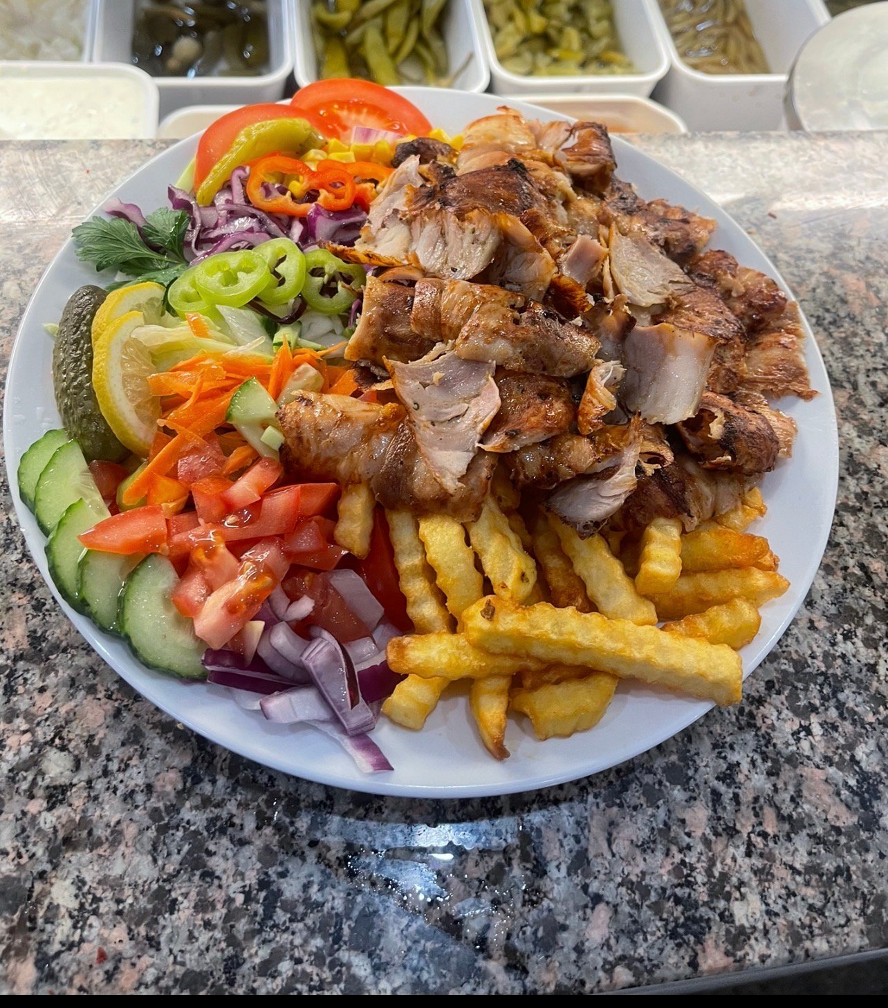 Kebab-Teller XXL
