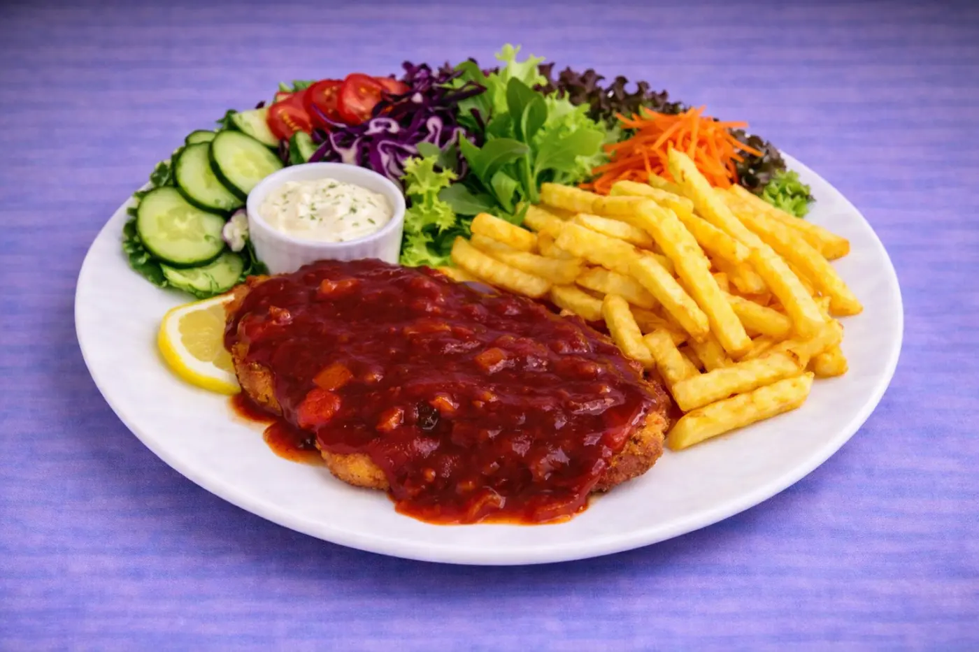 Paparikalı Şnitzel