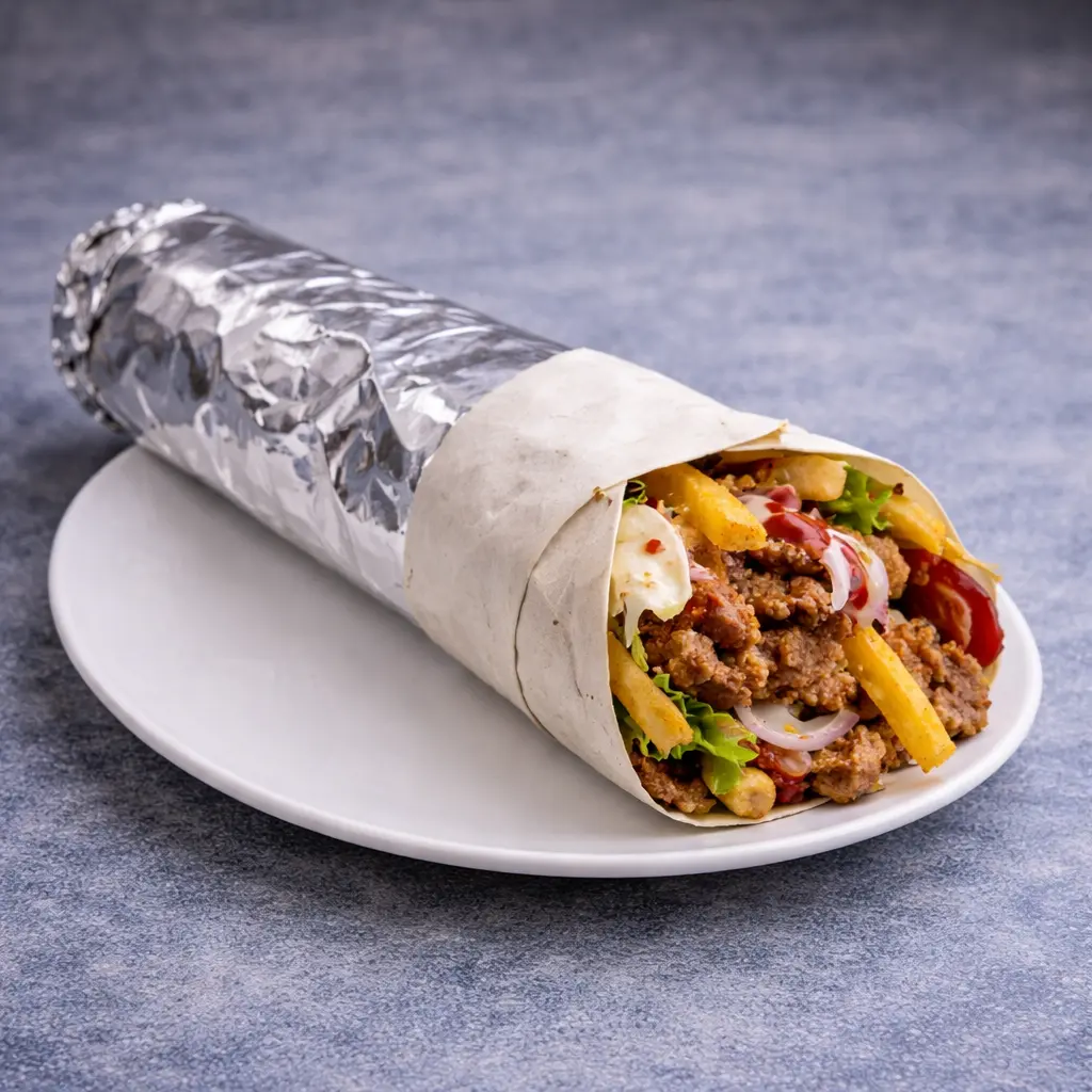 Döner-Patates-Dürüm